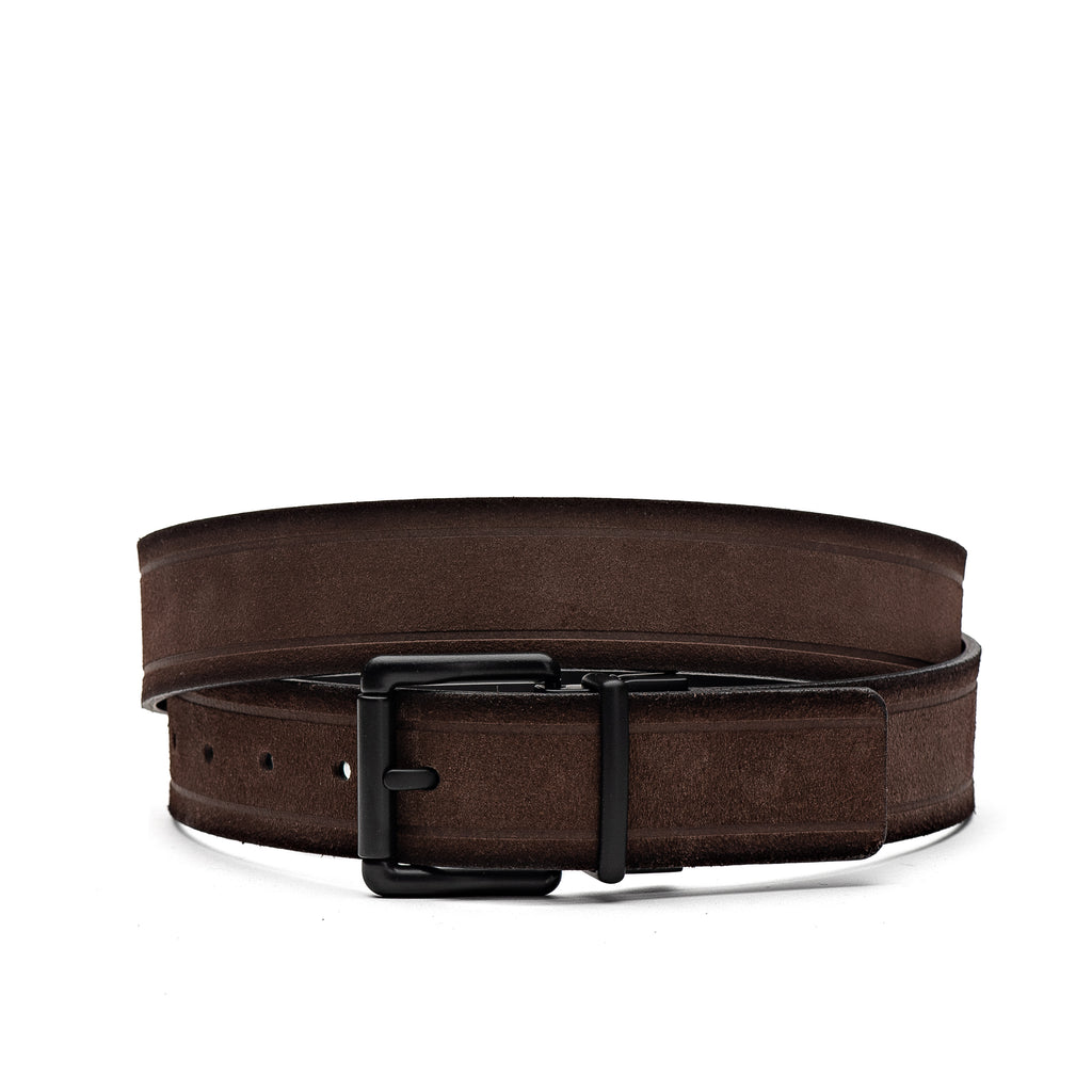 Cinto Masculino Casual Fascar Dupla Face Em Couro