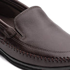 Mocassim Masculino Casual Marrom Em Couro