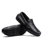 Drive Masculino Fascar Preto Em Couro