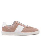 Tênis Feminino Fascar Rosa Em Couro