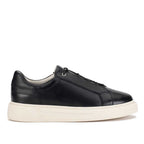 Tênis Masculino Casual Fascar Preto em Couro