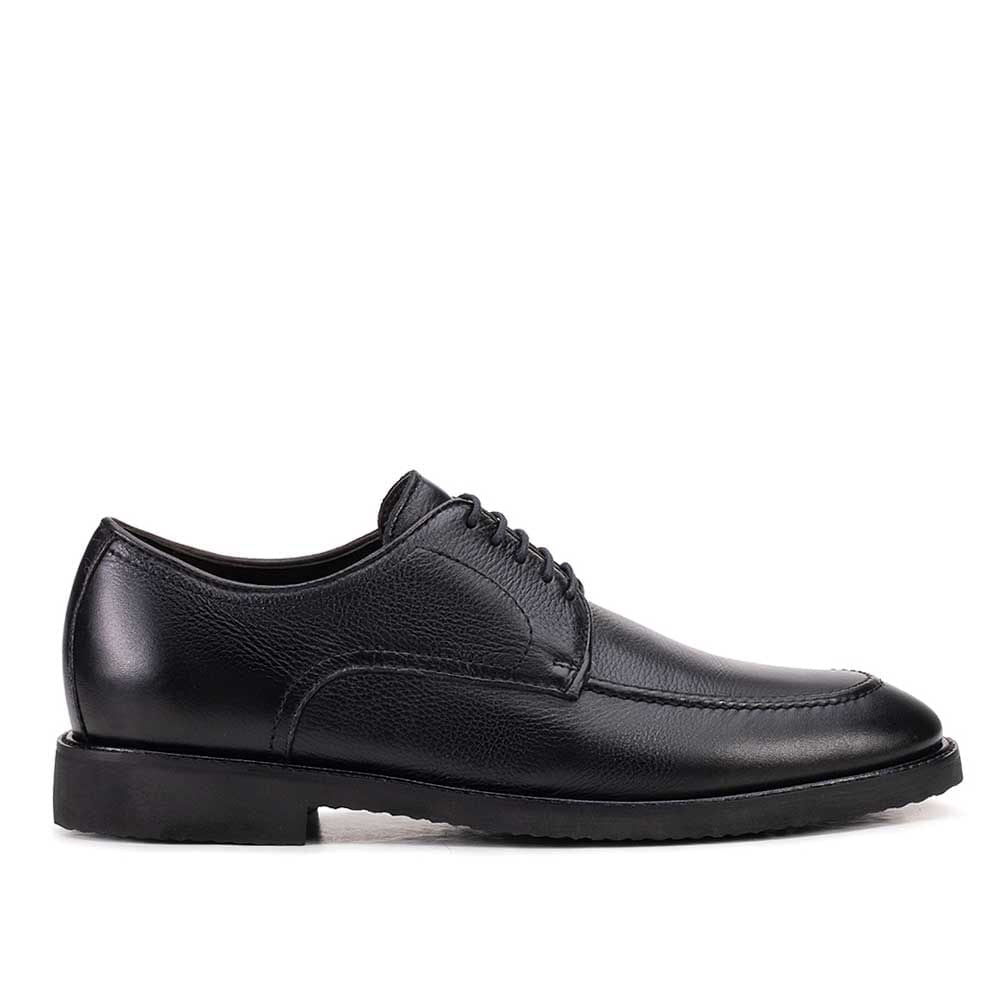 Sapato Masculino Social Fascar Derby Preto em Couro