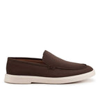 Mocassim Masculino Casual Fascar LITE Marrom em Couro