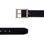 Cinto Masculino Casual Fascar Azul Em Couro