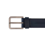 Cinto Masculino Casual Fascar Azul- Marinho em Couro